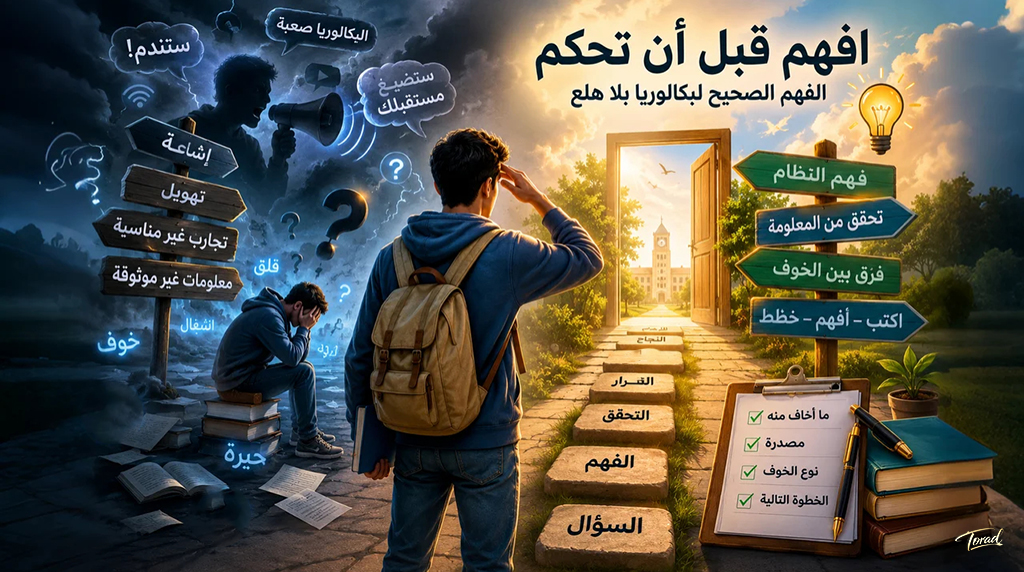 دليل البكالوريا بلا هلع في عصر مخ الصفحة الثانية