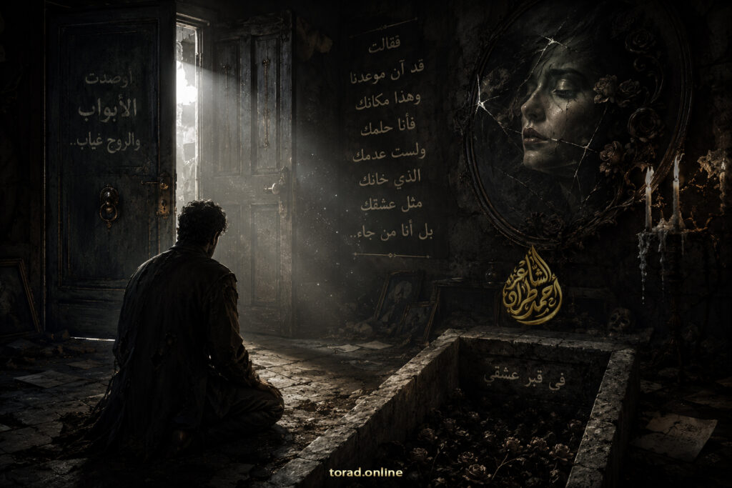 قبر عشق للشاعر أحمد طراد