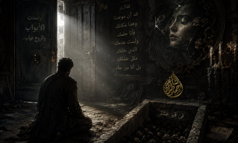 قبر عشق للشاعر أحمد طراد