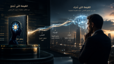 القيمة وكتاب عصر مخ